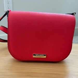 kate spade Red Women's Crossbody Bag with Gold Accent